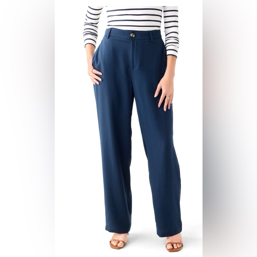 Wonderly Women's Button Front Trouser Pants 10A